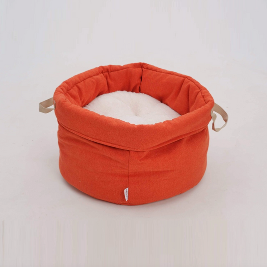 Hundebett Orange - M