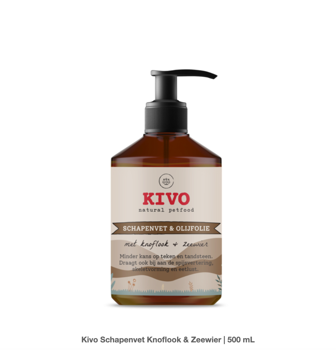 Schapenvet - Knoflook & Zeewier - 500ML