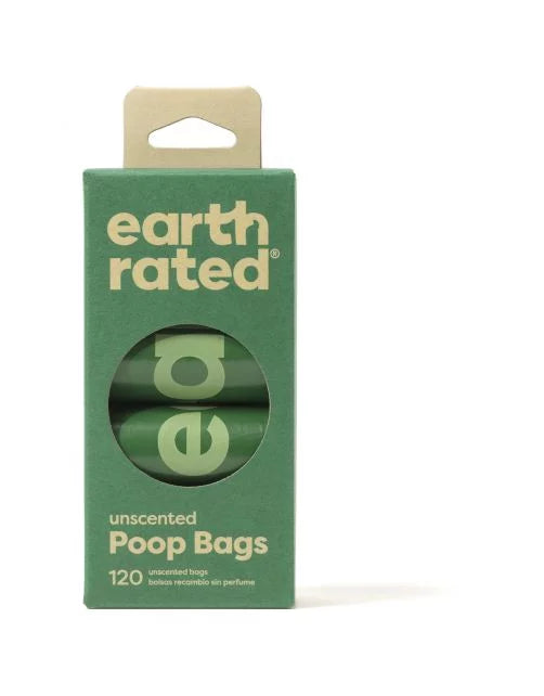 Poo bags - Natural 8 rolls