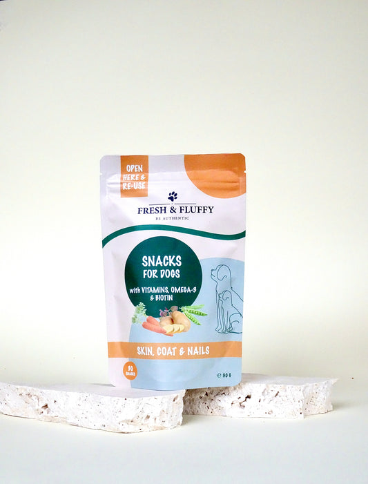 Gezonde snacks - vacht, huid & nagels